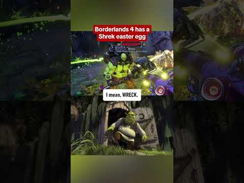 Shrek ❌ Wreck ✅ Donkey ❌ Burro ✅ Borderlands 4 has a Shrek easter egg! #borderlands4 #shrek #gaming