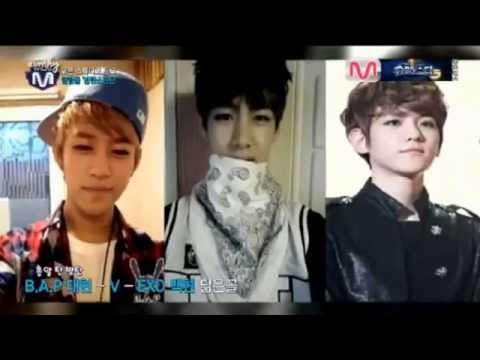 130912 BTS's V admits that his mother is Baekhyun
