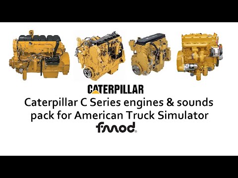 Caterpillar C Series Engines Pack v1.3 by eelDavidGT 1.48