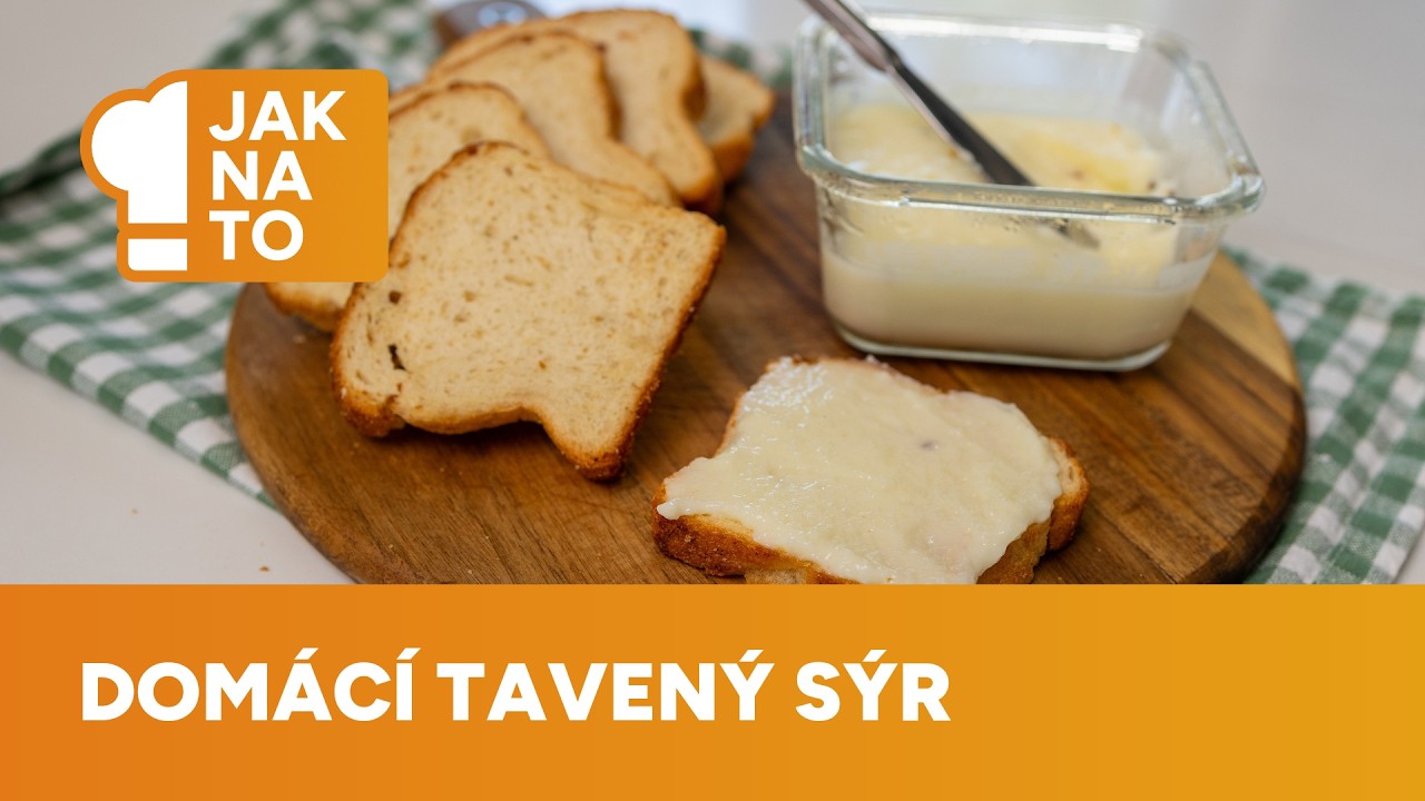 Domácí tavený sýr bez éček 🧀 Jen ze 3 základních surovin!