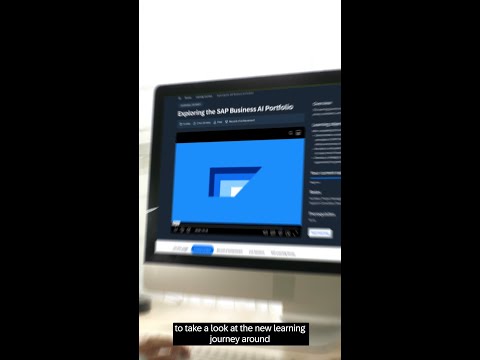 AI Skills for the Future: Start your learning Journey on SAP Learning Hub