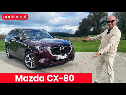 Mazda CX-80 | Prueba / Test / Review en español | coches.net