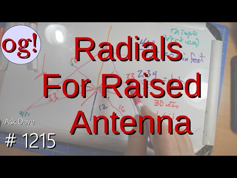 Radials for Raised Antenna (#1215)