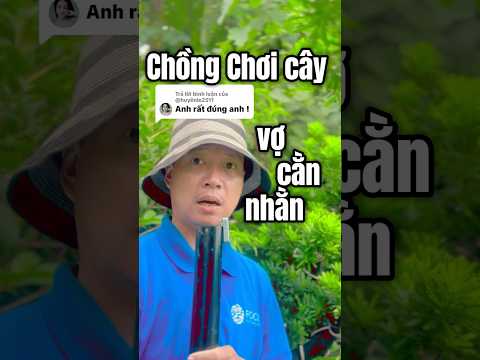 CHỒNG chơi cây VỢ cằn nhằn #tuanbonsai #chongchoicayvocanhan