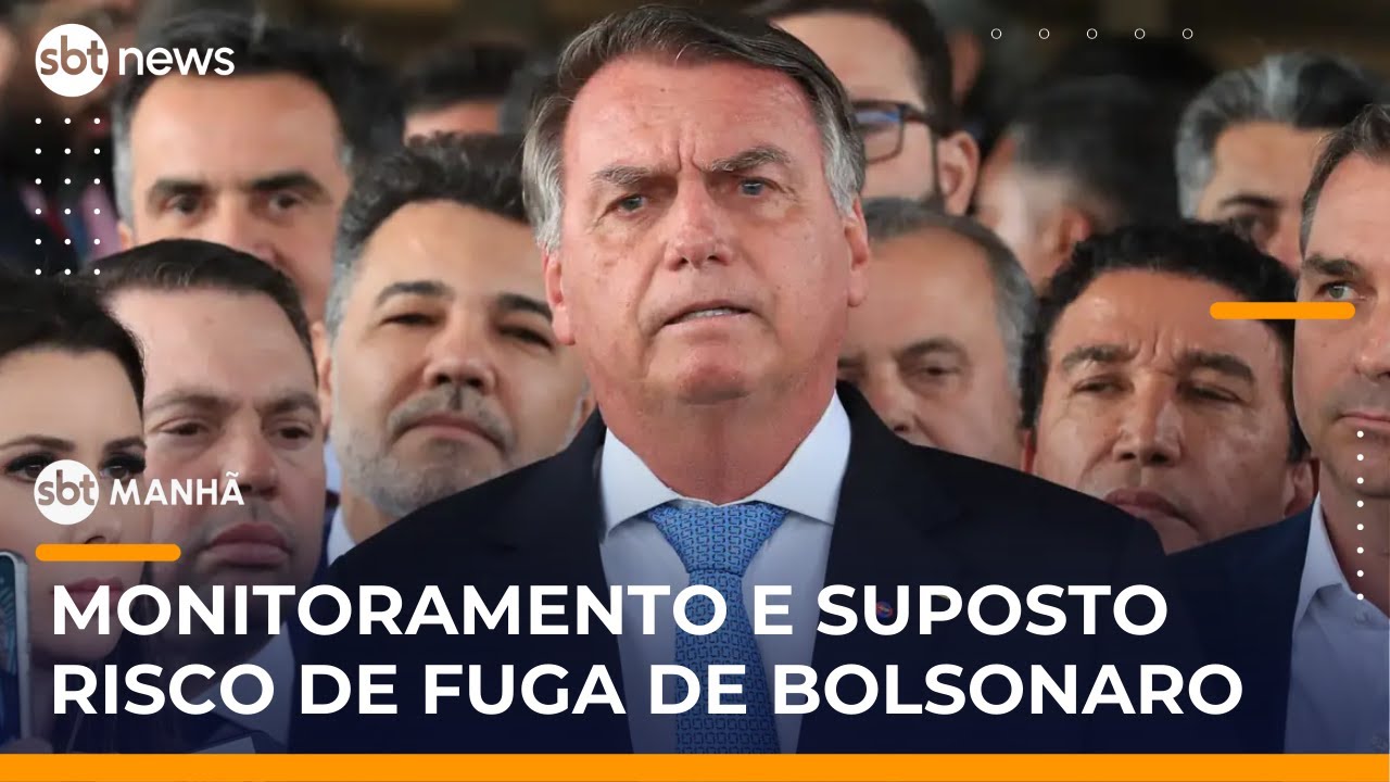 SBT Notícias: PGR defende reforço no monitoramento policial de Bolsonaro