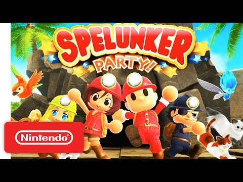 Spelunker Party! - Spelunker Fun for Everyone - Nintendo Switch Launch Trailer