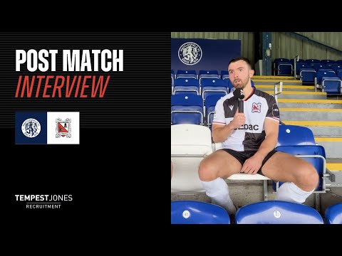 Macclesfield Post-Match Interview: Toby Lees