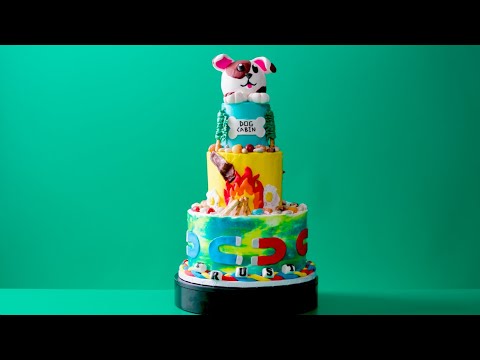 Camp Kikiwaka Cake | Disney's Magic Bake-Off