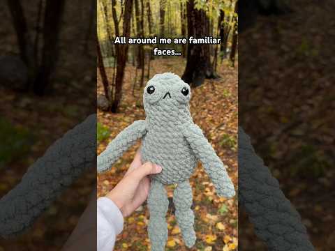Sad frog 🐸😞 #crochet #foryou #trending #fyp #amigurumi #comedy #funny #jokes #frog #twilight #fall