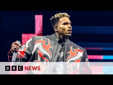 Chris Brown freed on £5m bail by London court | BBC News