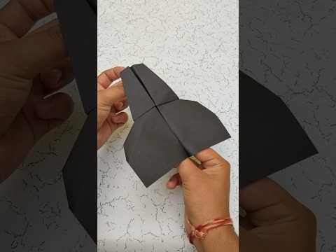 NEW STYLE PAPER PLANE ORIGAMI #SHORTS #VIRAL #PAPERPLANE #ORIGAMI