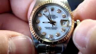 How to discount wind a rolex