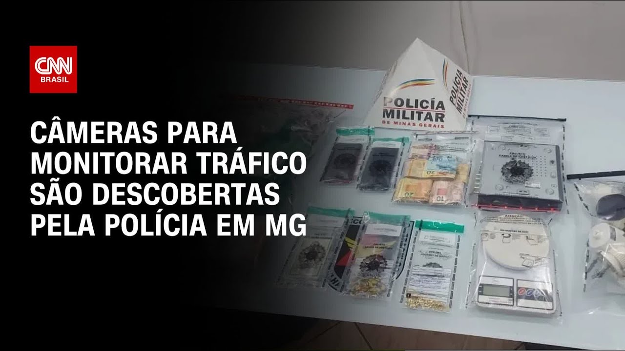 PM descobre câmeras para monitorar tráfico de drogas em Minas Gerais |  AGORA CNN