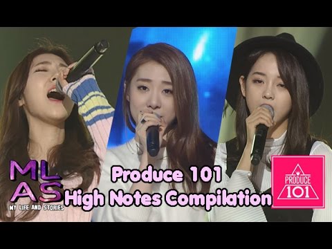 Produce 101 High Notes Compilation