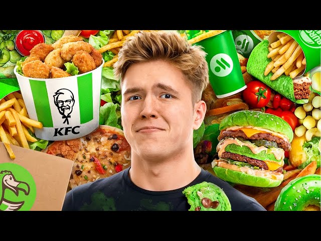 Я ЕЛ ТОЛЬКО *ЗДОРОВЫЙ* ФАСТФУД 24 ЧАСА ПОДРЯД!