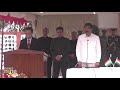 Zoram Peoples Movement ZPM leader Lalduhoma takes oath as the Chief Minister of Mizoram | News9