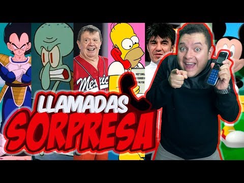 BR0MAS TELEFÓNICAS A MIS FANS IMITANDO