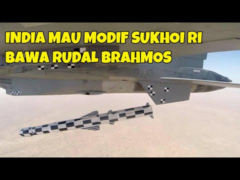 PESAWAT TEMPUR SUKHOI INDONESIA MAU DI MODIF AGAR BISA LUNCURKAN RUDAL BRAHMOS