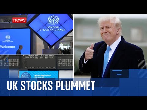 UK stocks plummet 6% within minutes of opening - as Trump calls tariffs 'medicine'