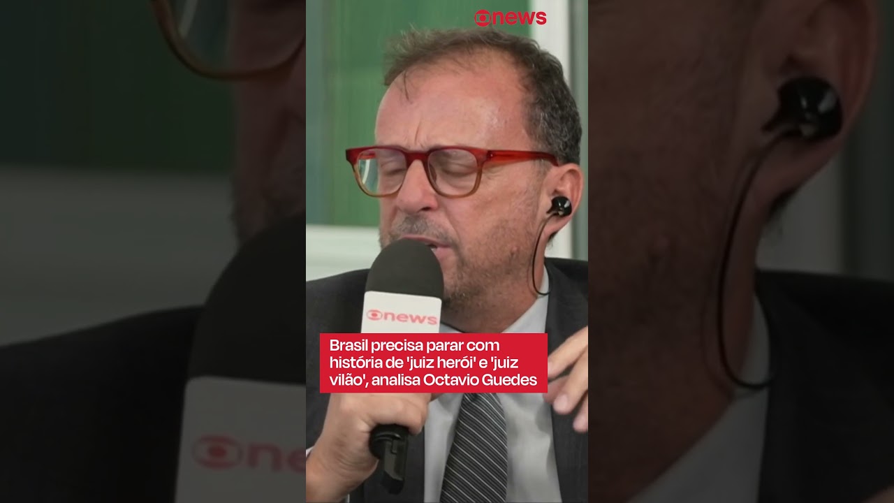 Brasil tem que parar com a história de juiz herói e juiz vilão diz Octavio Guedes