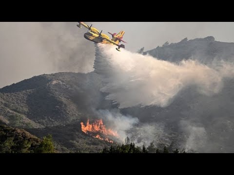 53 δασικές πυρκαγιές στην Ελλάδα το τελευταίο 24ωρο - Σε Ρόδο και Κέρκυρα τα πιο ανησυχητικά μέτωπα