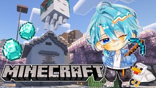【Minecraft】9月一発目爆速資源鯖アタック【渚トラウト/にじさんじ】