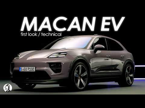 The Porsche Macan EV: Redefining Electric SUV Performance