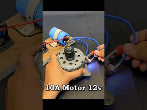 Making a DC Motor Power Supply with UPS Transformer - #motor #shorts #powersupply