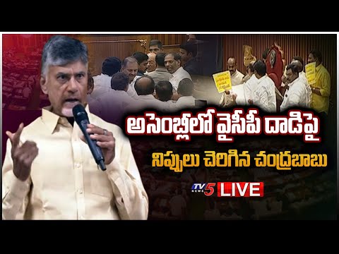 LIVE: Chandrababu Condemns Attack on Dalit MLA in Assembly