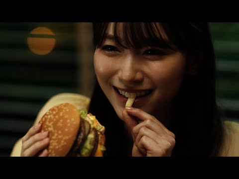 ビッグマック「明日も 笑おう あの頃も今も -櫻坂46・守屋麗奈さん-」篇