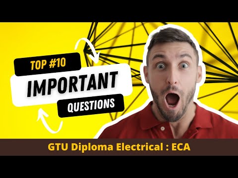 TOP 10 GTU ELECTRICAL ENGINEERING DIPLOMA MOST IMP QUESTIONS | GTU DIPLOMA | DIGICO APP