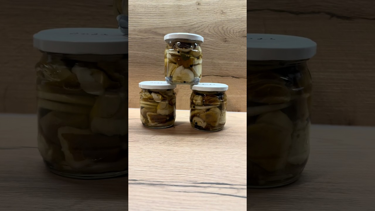 Nakládané houby, starý rodinný recept | Těhotnej kuchař