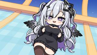 Amane Konata moves more than her twin sister does【Hololive AnimatedCli