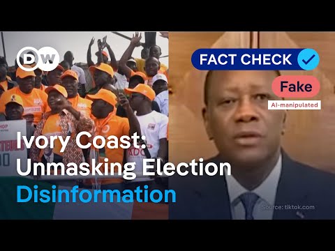Fact check: Disinformation spreads ahead of Ivory Coast's elections | DW News
