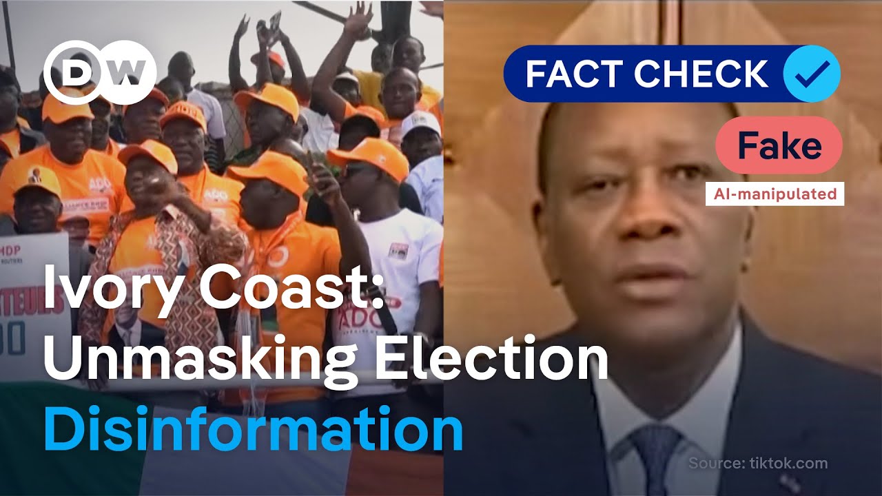 Fact check: Disinformation spreads ahead of Ivory Coast's elections | DW News