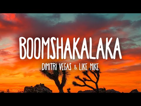 Dimitri Vegas & Like Mike, Sebastian Yatra, Camilo, Afro Bros - Boomshakalaka (Letra/Lyrics)