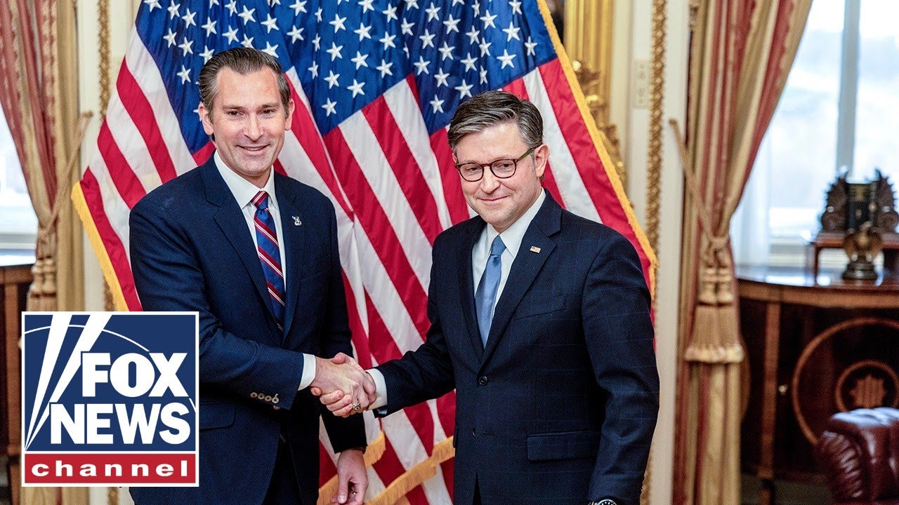 WATCH LIVE: Speaker Johnson holds swearing-in for Matt Van Epps