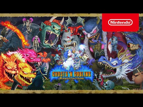 Ghosts ?n Goblins Resurrection - Launch Trailer - Nintendo Switch