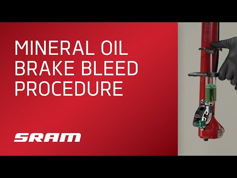 SRAM MTB: Mineral Oil Brake Bleed Procedure