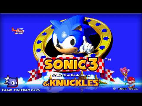 Sonic 1F: Sonic 3 & Knuckles Edition ✪ Full Game Playthrough (1080p/60fps)