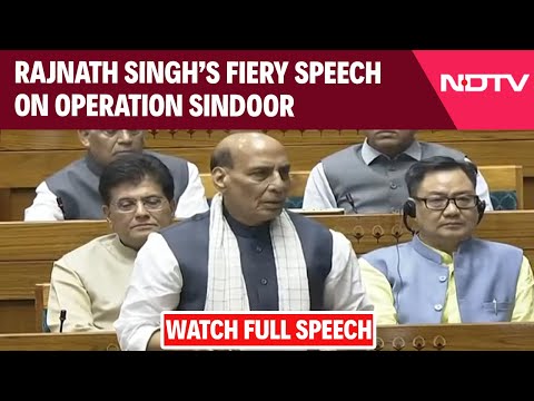 Operation Sindoor News | India Hit 9 Targets, Eliminated 100 Terrorists: Rajnath Singh On Op Sindoor