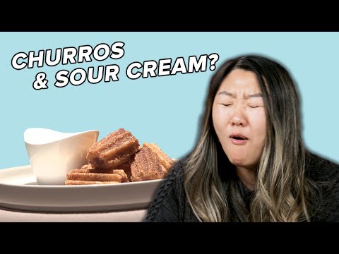 People Try Weird Dessert Combinations From The Internet ? Tasty