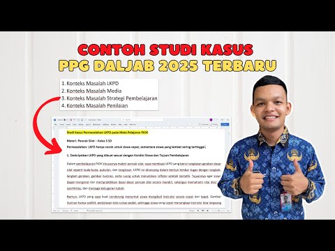 Contoh Studi Kasus PPG Daljab 2025 Terbaru