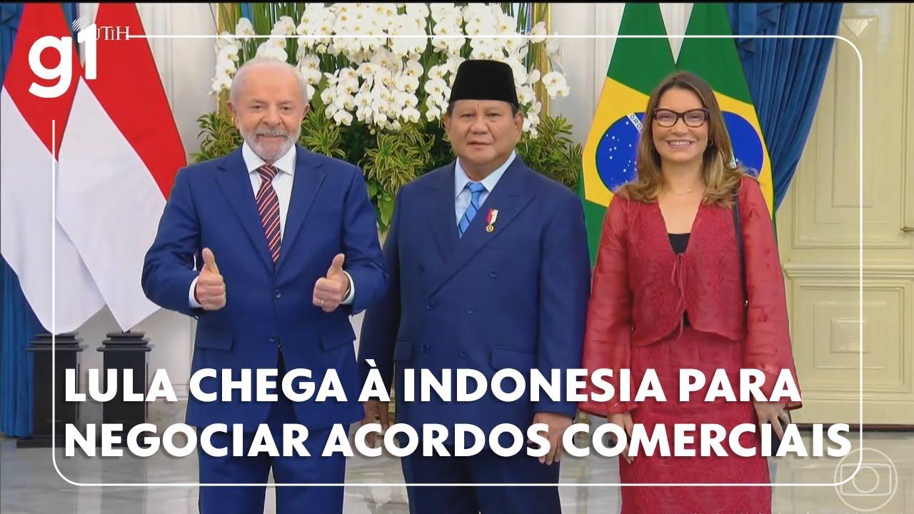 Lula inicia viagem pelo Sudeste Asiático pela Tailândia para negociar acordos comerciais