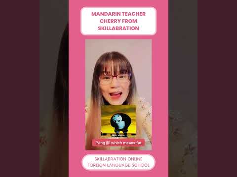 How To Say Fat In Mandarin Chinese – Pinyin Lesson 2