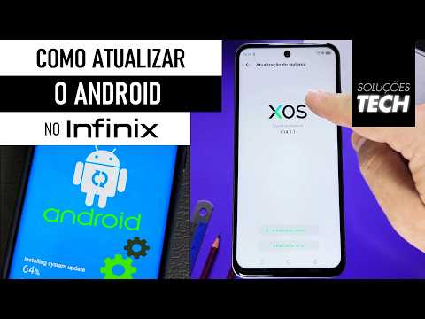 Como ATUALIZAR o ANDROID no INFINIX (ATUALIZADO)