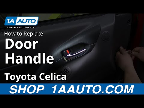 TOYOTA Celica 7 - Inside Door Handle Fix & Replacement