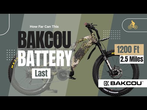 🔋 How Far Can a Bakcou eBike Battery Go? | Storm Battery Range Test on Hyde Park Mine Trail 🚵‍♂️