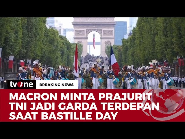 GAGAH! Militer Indonesia jadi Satu-satunya Perwakilan dari Asia Tenggara di Bastille Day | tvOne