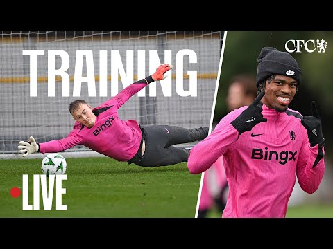 LIVE TRAINING | Panathinaikos vs Chelsea | UEFA Conference League | 23/10/24 | Chelsea FC